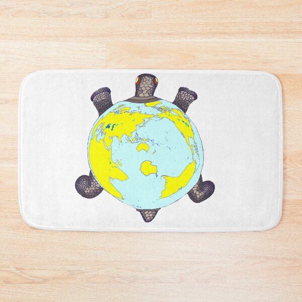 Item preview, Turtle Shell World Map designed and sold by davidfraser.