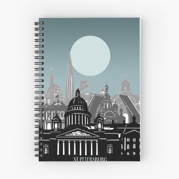 Item preview, st petersburg skyline designed and sold by BekimART2.