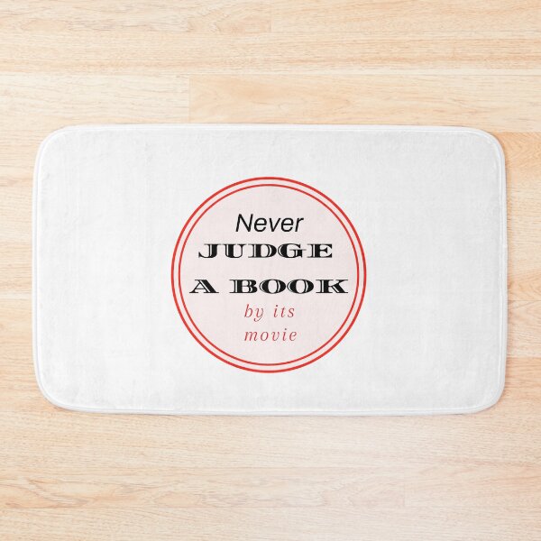 Item preview, Never judge a book by its movie designed and sold by emlouisec13.