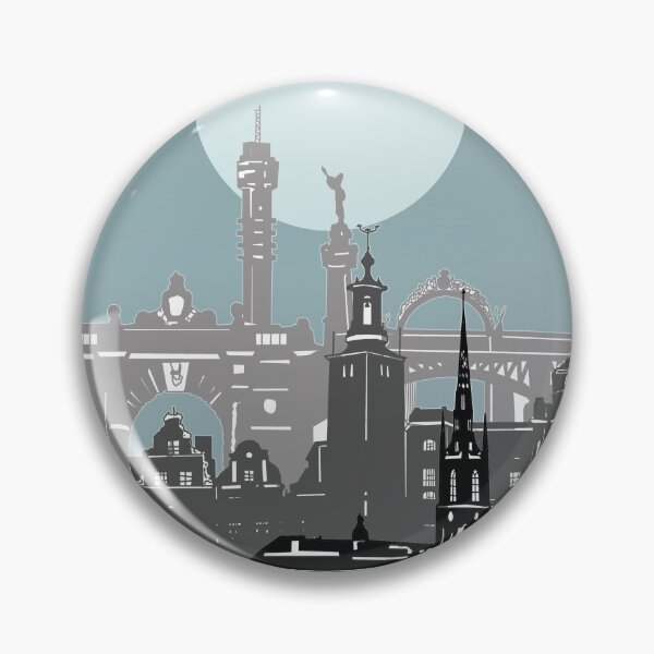 Item preview, stockholm skyline designed and sold by BekimART2.