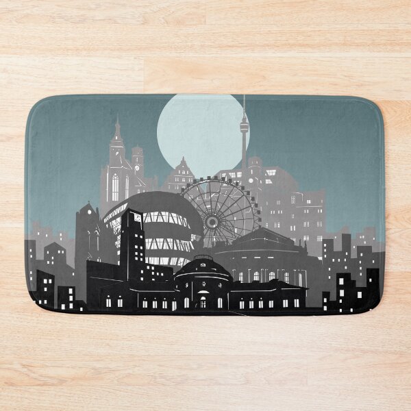 Item preview, stuttgart skyline designed and sold by BekimART2.