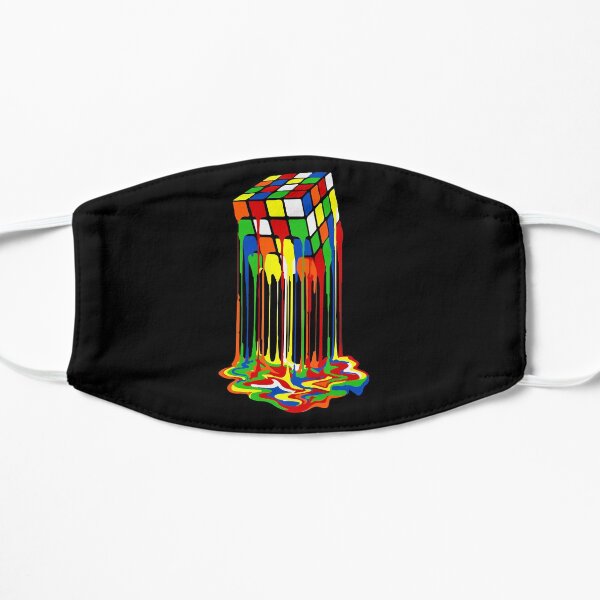 Melting Rubiks Cube Mask