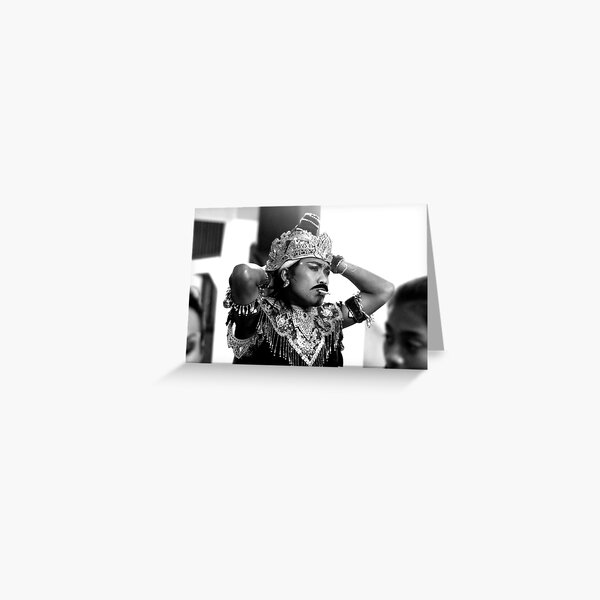 A Balinese Smoke Greeting Card