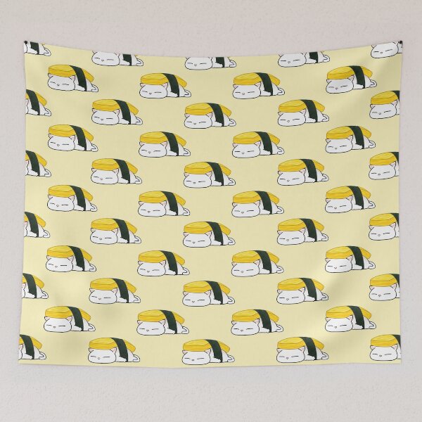 Item preview, Chubby Cat Tamago Sushi Cat designed and sold by Takeda-art.