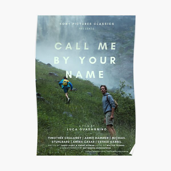 Call Me By Your Name Posters Redbubble