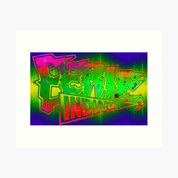 Item preview, Eerie Indiana logo design 90s style designed and sold by froodle.