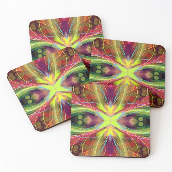 Item preview,  Vibrant red,yellow ,psychedelic  arte abstracto,abstract art design designed and sold by Adri Barnard.