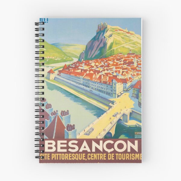 Item preview, PLM Besancon vintage travel poster designed and sold by stickart-marek.