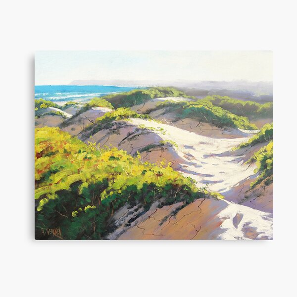 Light Across The Dunes, The Entrance Metal Print