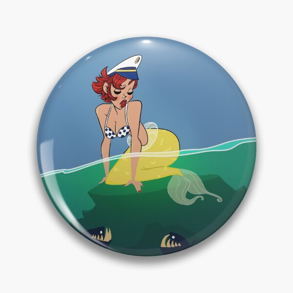 Item preview, Pin up of the oceans designed and sold by Eterea.