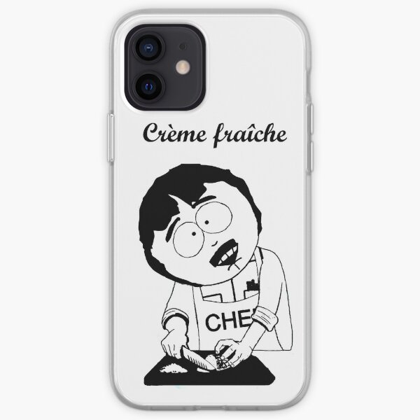 Creme Fraiche South park iPhone Soft Case