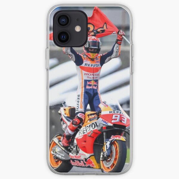 Marc Márquez -001 Funda blanda para iPhone