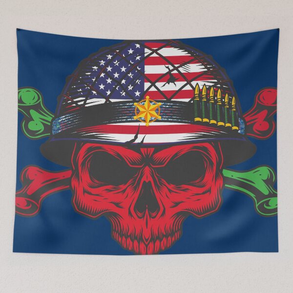 Item preview, Red skull america  designed and sold by DesignHub08.