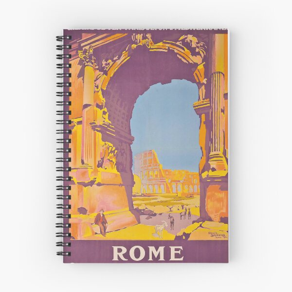 Item preview, PLM Rome vintage travel poster designed and sold by stickart-marek.