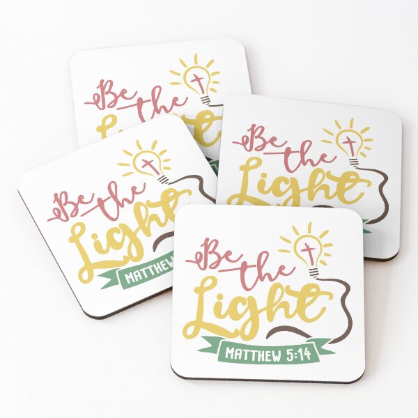 Item preview, Be The Light - Matthew 5:14 designed and sold by OMGPartyFactory.