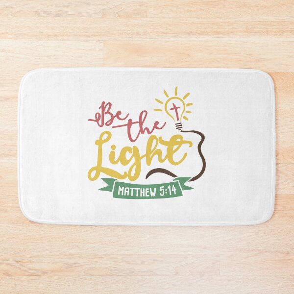 Item preview, Be The Light - Matthew 5:14 designed and sold by OMGPartyFactory.