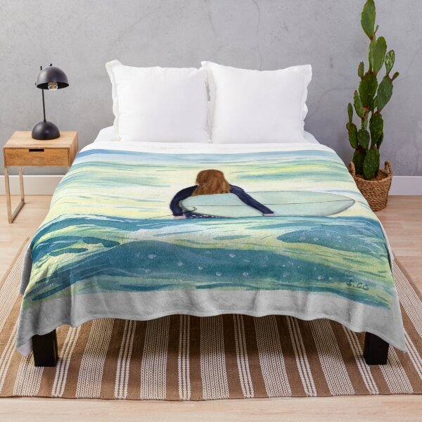 Item preview, Surfer Girl in Sunlight designed and sold by Sandra Connelly.