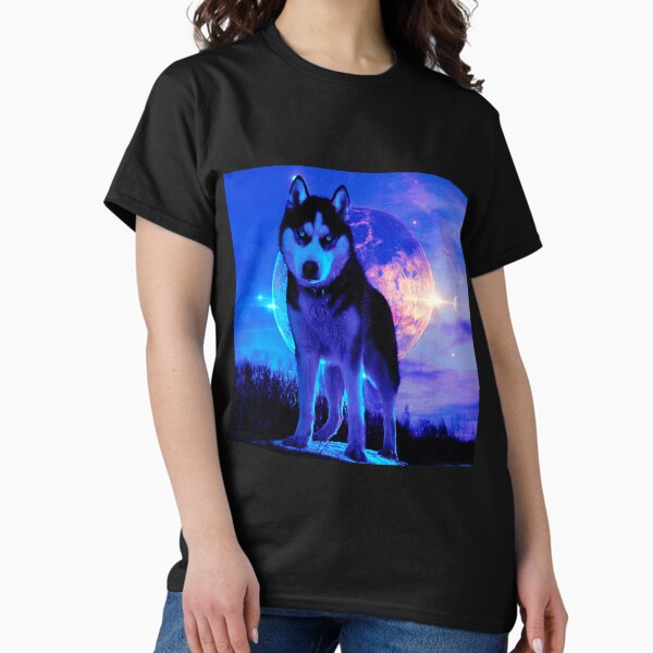Husky- moon Classic T-Shirt