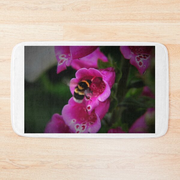Item preview, Bumblebee and foxglove  designed and sold by redbubbledave22.
