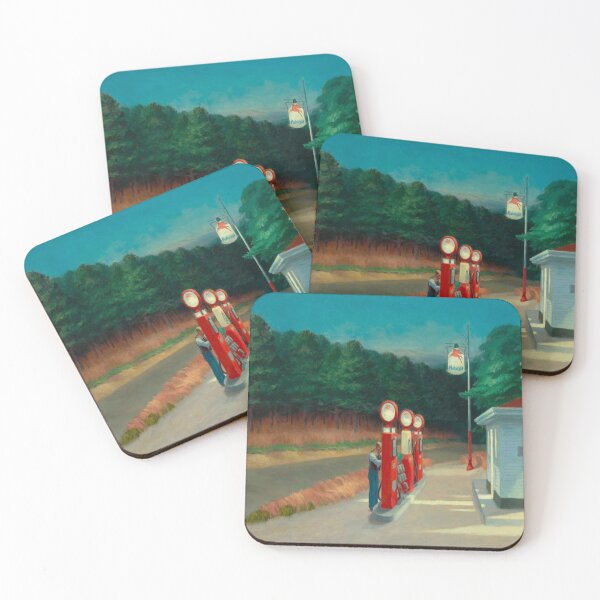 Item preview, Edward Hopper - Gas, Art reproduction designed and sold by HouseofBalloon.