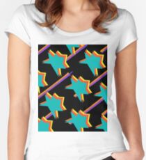 STARBURST Women's Fitted Scoop T-Shirt