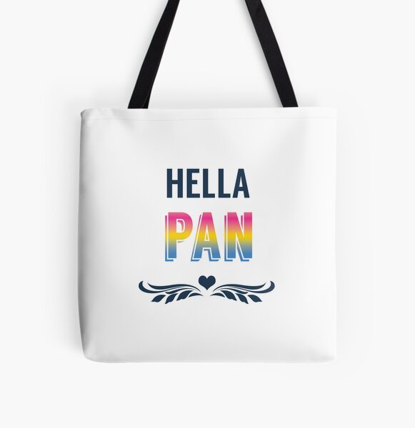 Hella Pan Pride All Over Print Tote Bag