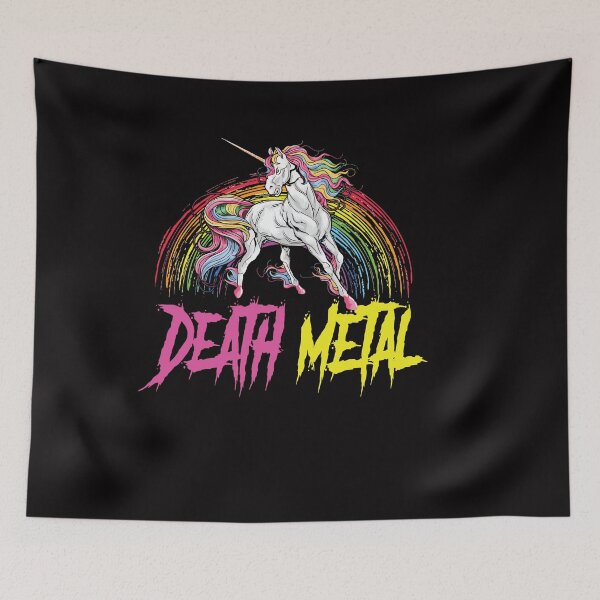 Item preview, The death metal unicorn designed and sold by Imutobi.