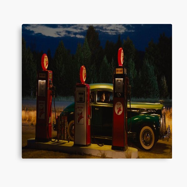 Item preview, Car in a gas station  designed and sold by HouseofBalloon.