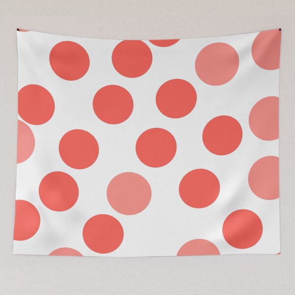 Item preview, round red and pink pattern designed and sold by jsebouvi.