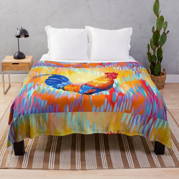 Item preview, Rooster with Very Bright Colours designed and sold by CateJacobs.