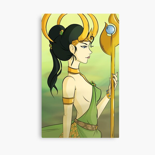 Loki - Female Genderbend Canvas Print