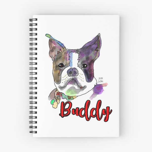 Item preview, Buddy, the Boston Terrier designed and sold by CreativeBible.
