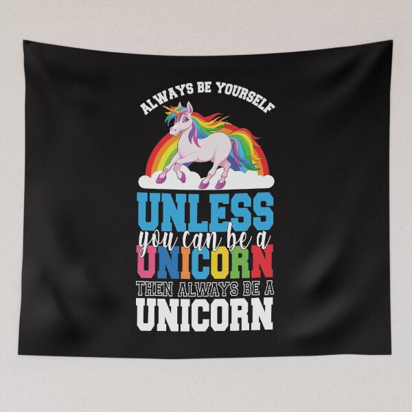 Item preview, Be yourself, or rather a unicorn designed and sold by Imutobi.