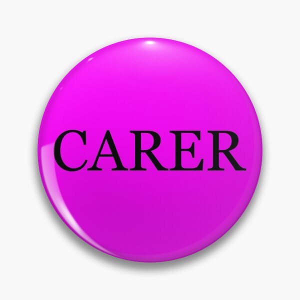 Item preview, MAGENTA/BLACK CARER FACE MASK AND MERCHANDISE. designed and sold by booie2020.