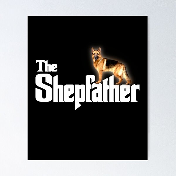 Item preview, German Shepherd - The Shepfather designed and sold by bitcam18.