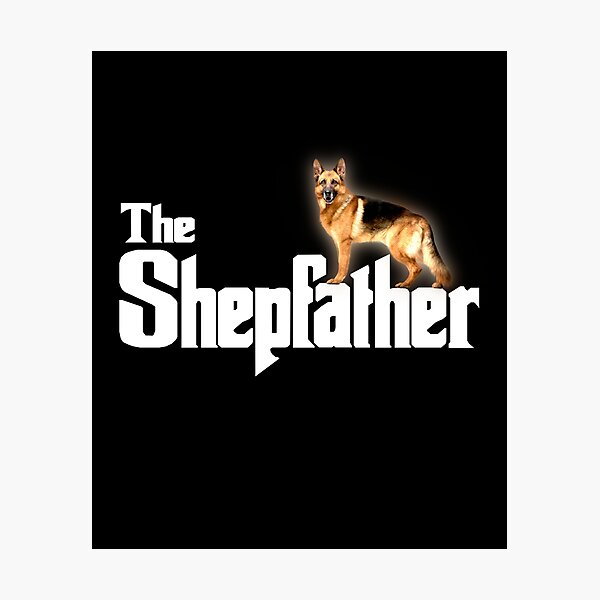 Item preview, German Shepherd - The Shepfather designed and sold by bitcam18.
