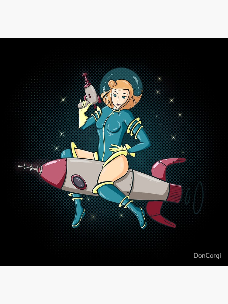 Rocket Ride Pinup by DonCorgi