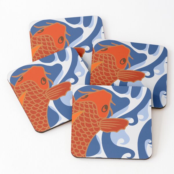 Item preview, koi, digital painting designed and sold by simh.