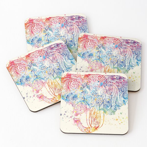 Item preview, Watercolor Lucky Elephant by Vart designed and sold by vartstudio.