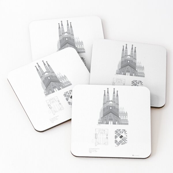 Item preview, La Sagrada Familia - Elevation designed and sold by pinspace.