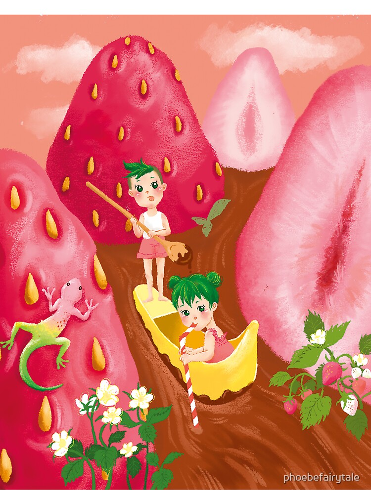 strawberry valley with chocolate river strawberry valley with chocolate river