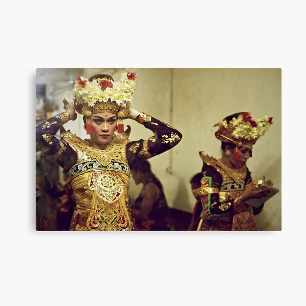 Backstage before the Show Canvas Print