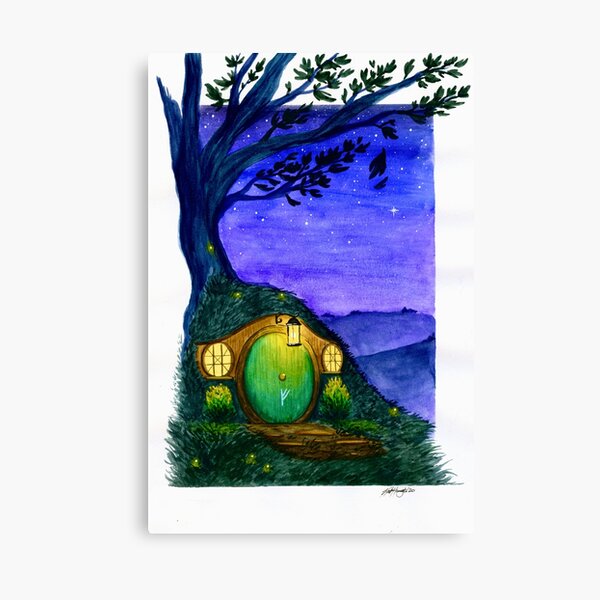 Item preview, A Peaceful Night in Hobbiton designed and sold by Katharin Harrington.
