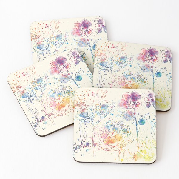 Item preview, Watercolor Flawers by Vart designed and sold by vartstudio.