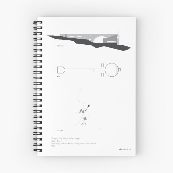 Item preview, Chapel of St. Mary of the Angels,Alpe Foppa, Monte Tamaro (Rivera),Ticino, Switzerland - Elevation designed and sold by pinspace.