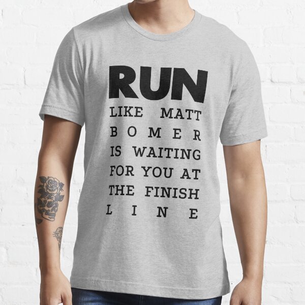 "RUN Matt Bomer" Tshirt for Sale by Joji387 Redbubble run t