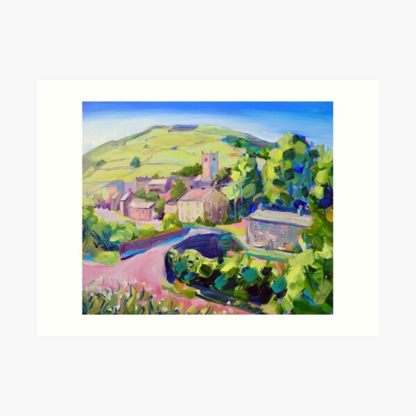 English Village Art Prints Redbubble