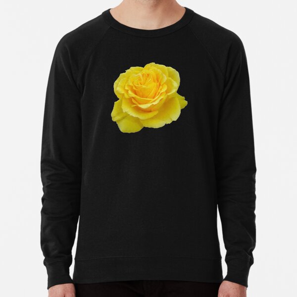 yellow rose sweatshirt