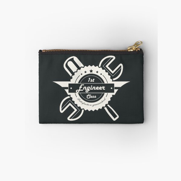 Item preview, First Class Engineer! Retro Career Gift designed and sold by justkidding-co.