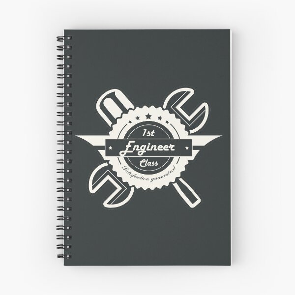 Item preview, First Class Engineer! Retro Career Gift designed and sold by justkidding-co.